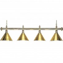 Catalogue de produits - Lampe de billard avec 4 abat-jours dor