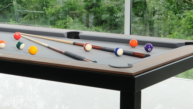 Pool Fusion Convertible Table Stainless Steel